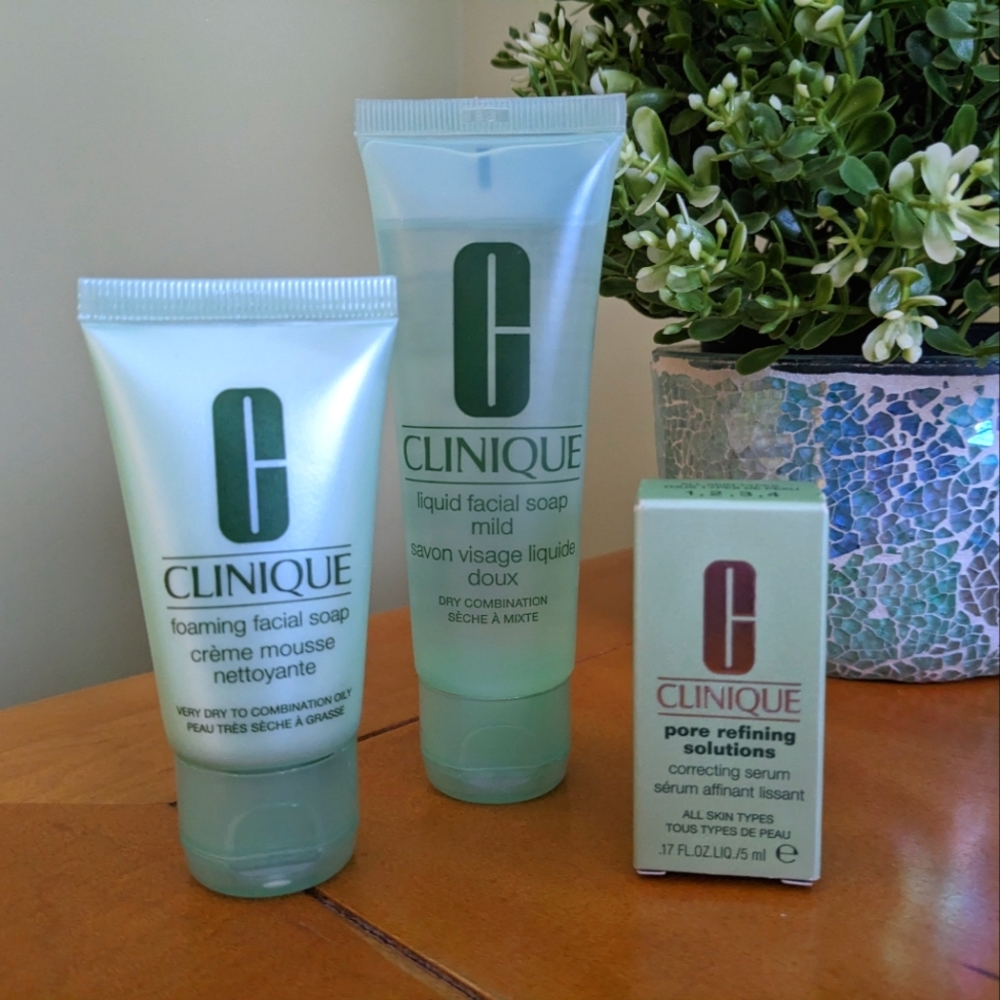 Clinique Foaming Soaps + Pore Refining Solutions Mini